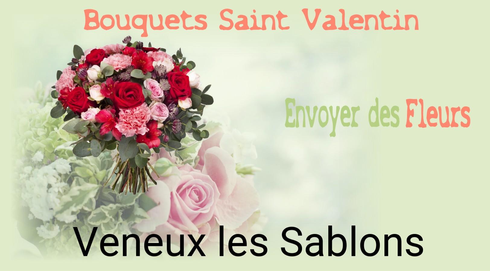 Roses de Saint-Valentin livrées à Veneux-les-Sablons